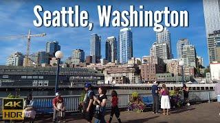 Seattle Washington - Downtown - 4k Walking Tour