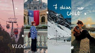 UMA SEMANA NO CHILE COMIGO  Inverno em Santiago, neve em Portillo e praia em Viña del Mar