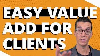 ADVISORS, Give Clients This Value Add Every Year - Financial Advisor Tips