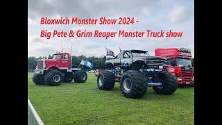 Bloxwich Monster Show - Big Pete & Grim Reaper Monster Trucks show 2024