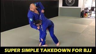 Super Simple Takedown For BJJ by Thiago Ximenes