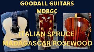 GOODALL MDGC Italian/Madagascar Rosewood back and side Guitar Review in Singapore