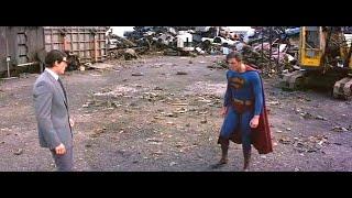 Evil Superman VS Clark Kent - Superman III - Complete Scene! - Christopher Reeve