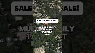 1 Acre of multi-family land on sale in Florida for $40K #foryou #realestate #florida #land #property