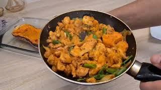  Recette Savoureuse : Butternut au Poulet  #poulet  #buttenut  #courge