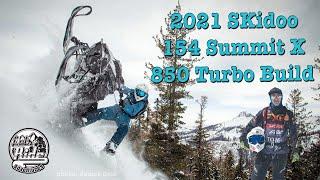 2021 Skidoo 154 summit x 850 turbo build