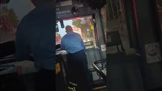 Saftey hazard mta drivers traing each other what if he gets hurt who does he sue