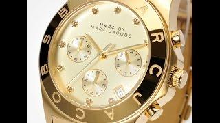 MARC BY MARC JACOBS MBM1331 Blade SS Chronograph GOLD WATCH REVIEW LADYS マークジェイコブス ゴールド レビュー レディース
