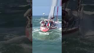 выход в море зимний яхтинг open sea storm