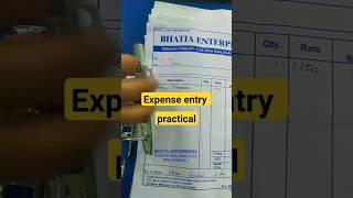 Expense entry in tally prime | practical tally course #shorts #short #viral #tranding