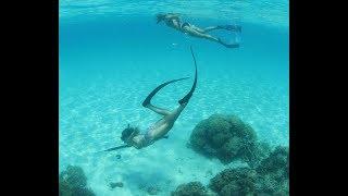 Amazing Beautiful Girl Spearfishing 2020