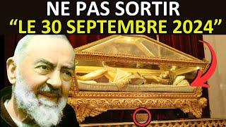 Padre Pio a Reçu ce Message de Jésus Juste Avant de Mourir