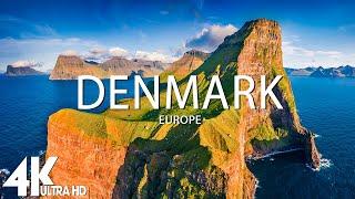 FLØJER OVER DANMARK (4K UHD) - Afslappende musik sammen med smukke naturvideoer - 4K Video Ultra HD