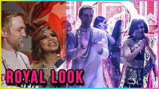 Aashka Goradia And Brent Goble's ROYAL LOOK At The RAMP | TellyMasala