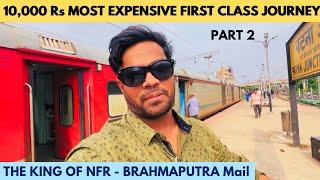 36Hours in Brahmaputra Mail Express FIRST CLASS Coupe with Shower Onboard | IRCTC FOOD REVIEW Ep2