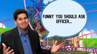Reggie Fils-Aime ARRESTED FOR PEEING IN A PARK??? | Button Mapper Bits