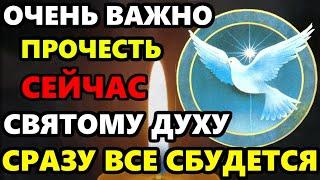 СЕЙЧАС ВАЖНО! СВЯТОМУ ДУХУ ВКЛЮЧИ 1 РАЗ! ЧУДО СЛУЧИТСЯ СРАЗУ! Молитва Святому Духу. Православие