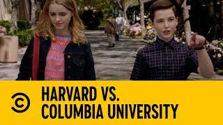 Harvard Vs. Columbia University | Young Sheldon | Comedy Central Africa