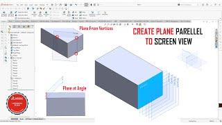 Mastering how to create reference planes in Solidworks.