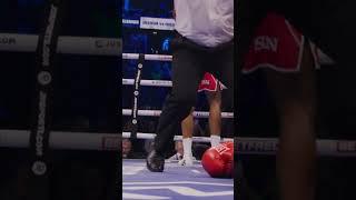 Amazing KO by Anthony Joshua with Leone Sport boxing gloves.  #MadeInItaly #BoxingGloves