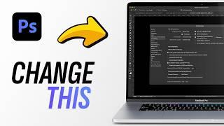 Settings You MUST Disable in Photoshop!