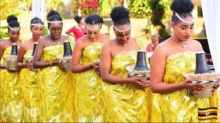 A Typical African Traditional Wedding In Uganda. Interracial Marriage Ceremony (Tooro And Kenyan)