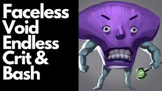 Custom Hero Chaos - Dota 2 - Faceless Void Unlimited Bash & Crits!