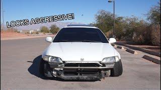 MY STANCED CIVIC GETS A FREE PART!?