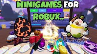 MINIGAMES FOR ROBUX (ROBLOX BEDWARS)