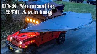 OVS Nomadic 270 Awning Install