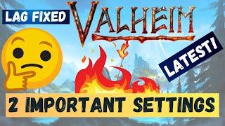 Valheim - Only Disable 2 things and that wil fix Server lag | Valheim Lag fix in just 1 min 