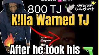 800TJ ️ Was warned by his K!LLA he had 48hrs after stealing his PIPE  #800tj