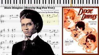 Dixie Dimples by James Scott (1919, Ragtime piano)