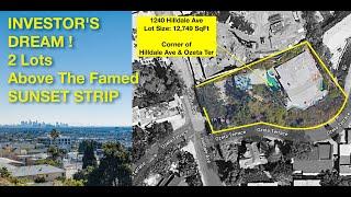Development Opportunity  | 1240 Hilldale Ave, Los Angeles, CA 90069  |  Rita Benelian | Real Estate