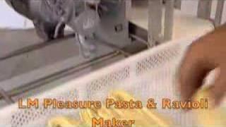 LM Pleasure Pasta Machine and Ravioli Maker Video