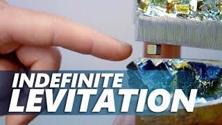 Levitate a Magnet with Bismuth Crystals - No Energy Cost, Indefinite Levitation - NightHawkInLight