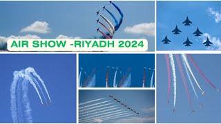 Saudi  National Day Air Show 2024 | العرض الجوي لليوم الوطني السعودي | Amazing Airshow