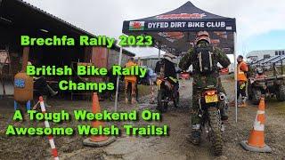 Brechfa Rally 2023 - British Bike Rally Champs - A Tough Weekend On Awesome Welsh Trails!