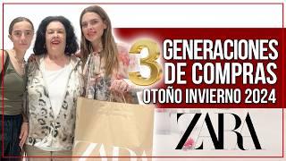 Zara Haul: Fall/Winter 2024 Trends with Mom, Daughter, and Granddaughter