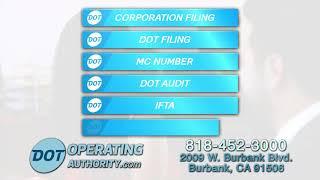 USDOT NUMBER, MC NUMBER, IRP REGISTRATION, IFTA, BIENNIAL UPDATE, CORPORATION FILING