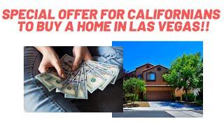 GET 1% OF YOUR HOME PURCHASE IN LAS VEGAS!!