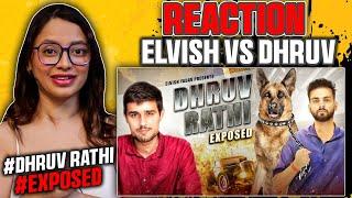 Exposing Dhruv Rathee And His Anti- India Propaganda Reaction video #reactionvideo #elvishyadav