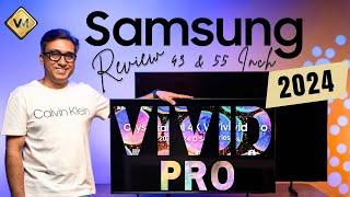 Samsung Crystal 4K Vivid Pro TV | Samsung Crystal 4K Vision Pro TV | Best TV 2024