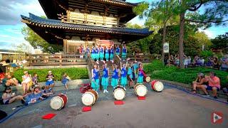 4K | Matsuriza Taiko Drummers Final Show EPCOT | 3D Binaural Audio