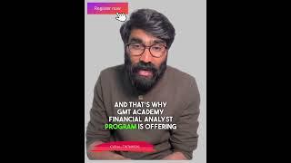 Become financial Analyst now with GMT Academy