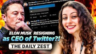 Elon Musk resigning as CEO of Twitter?! The Daily Zest