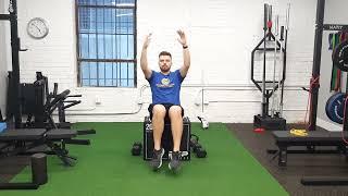 Seated Single Leg Momentum Jumps