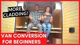 Installing Cladding to our Van | Beginner Van Conversion Series UK