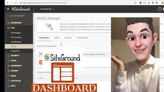 Siteground's new user dashboard 2020 - The New Cpanel | Full Overview