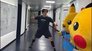 ️깜짝 라이브️피카츄의 선수단 배웅길!
